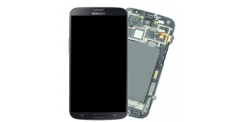 Samsung i9205 Galaxy Mega 6.3 - výměna předního krytu, LCD displeje a dotykového sklíčka (černý)